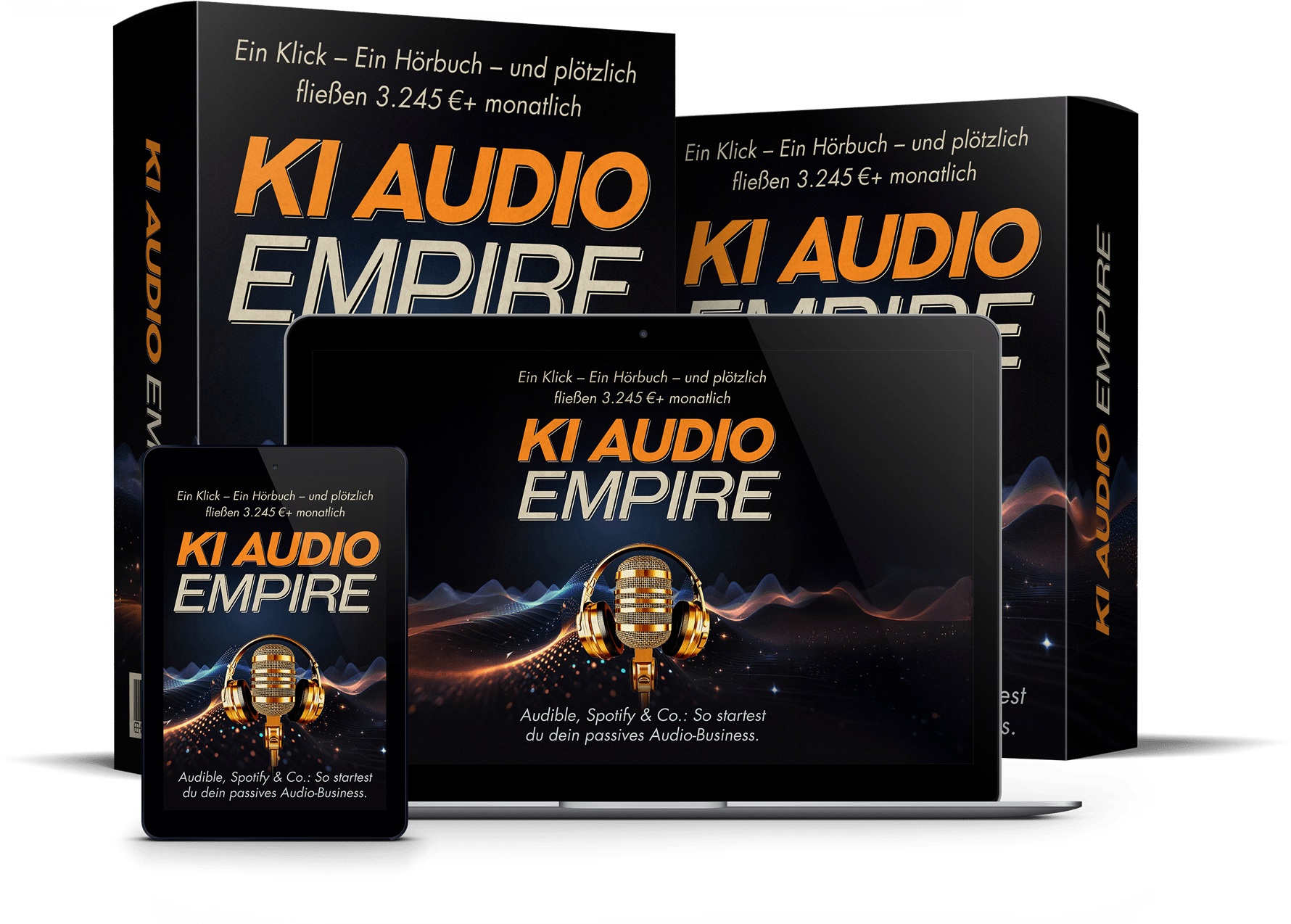 KI Audio Empire Erfahrungen – Online Geld verdienen 2025 mit KI-Hörbüchern